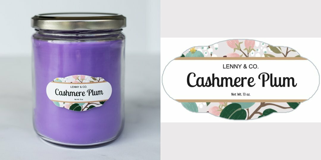 Cashmere Plum Fragrance Oil Candle